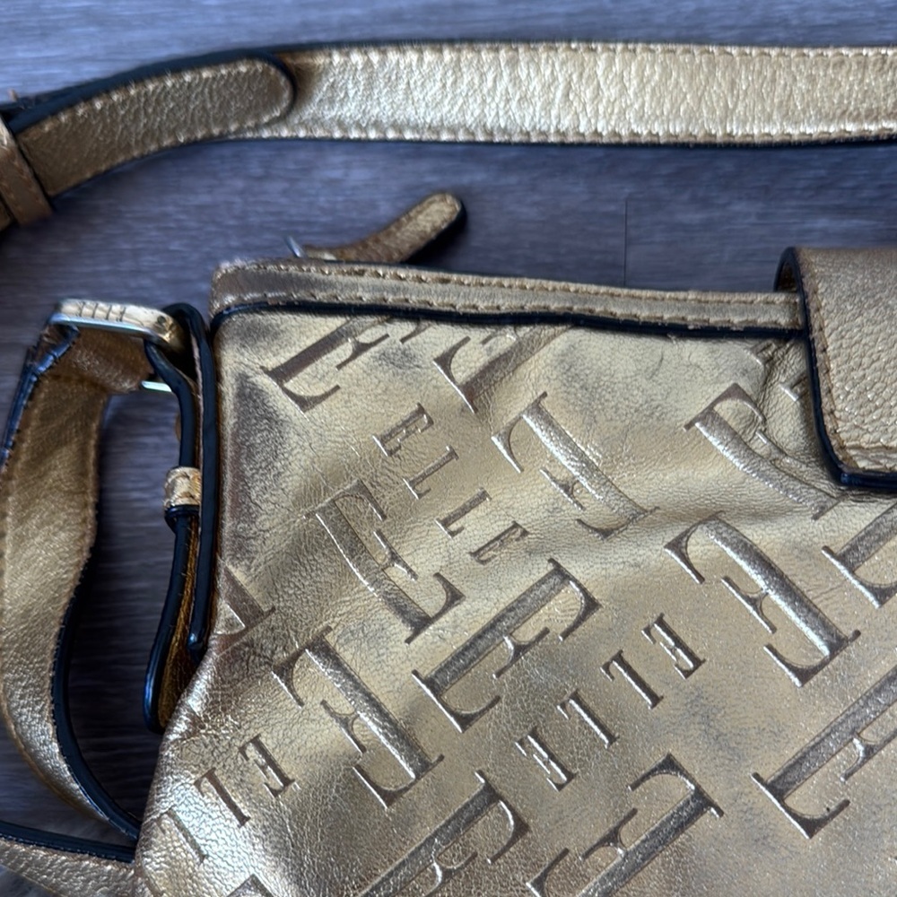 ELLE Gold Crossbody Bag - Picture 14 of 16